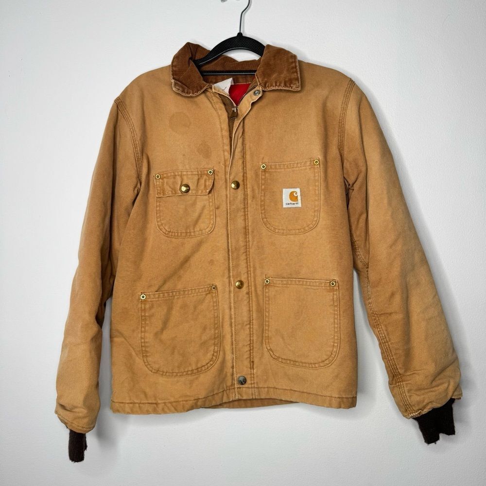 Vintage Carhartt tan jacket